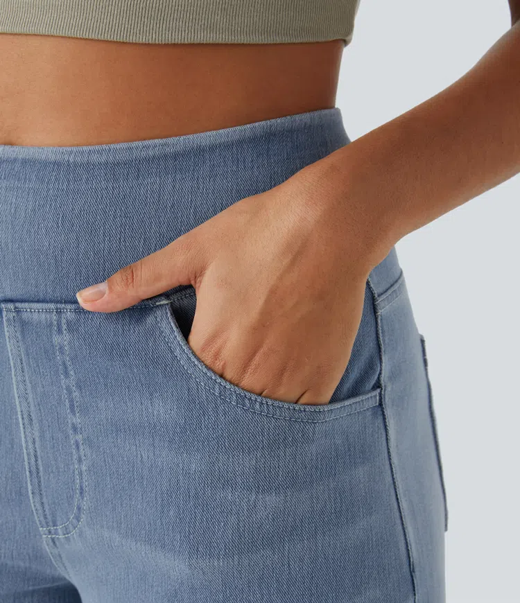 Lara | Jeans elasticizzati a vita alta