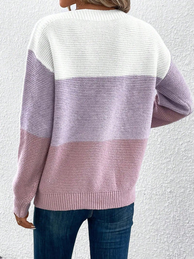 Aurora | Maglione a maglia Ombre