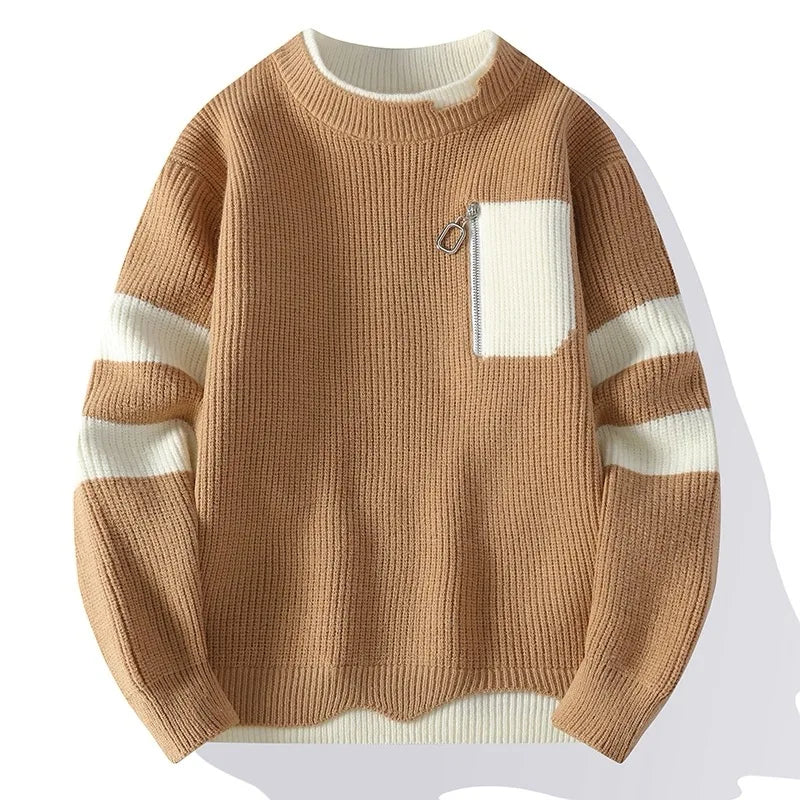 Verre Blanc™ | Maglione casual a maglia spessa