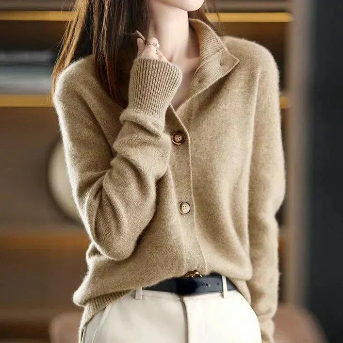 LAURE | Cardigan in cashmere senza tempo