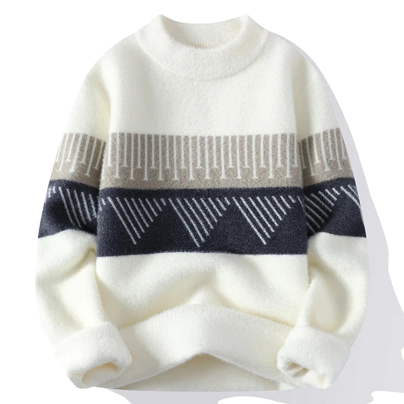 Verre Blanc™ | Maglione sottile da uomo in cashmere