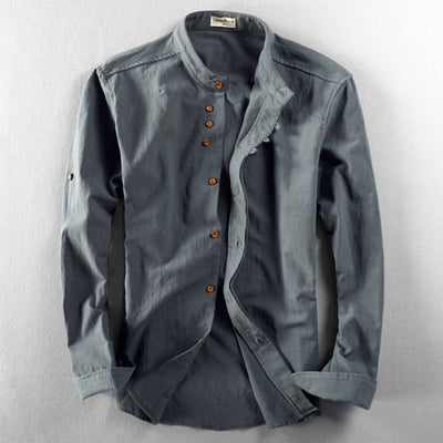 Nicen - Camicia da uomo in stile Katana Japan