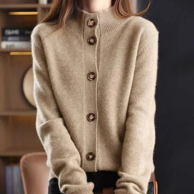 LAURE | Cardigan in cashmere senza tempo