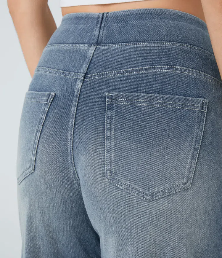 Lara | Jeans elasticizzati a vita alta