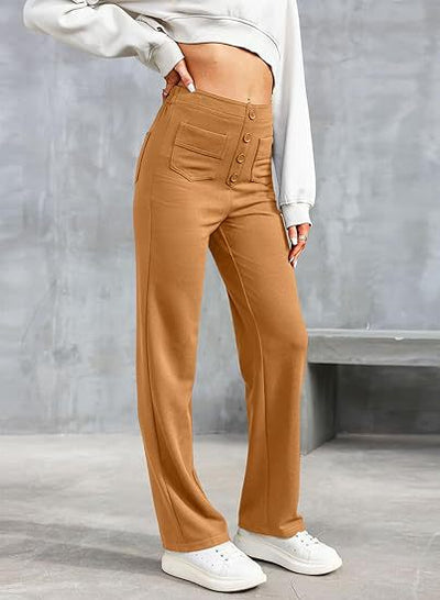 High-waisted |  Pantaloni casual elasticizzati