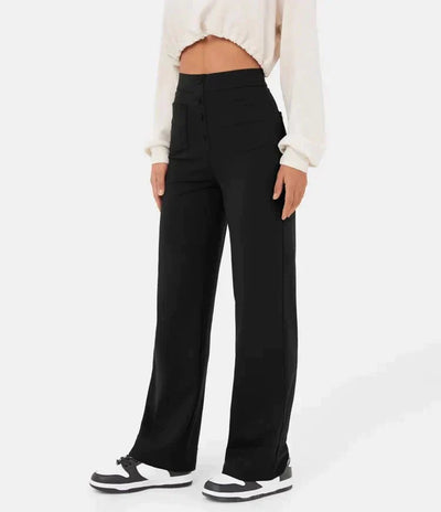 High-waisted |  Pantaloni casual elasticizzati